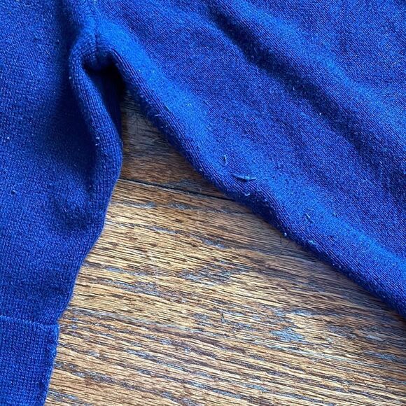 Boden Navy Scoop Neck Pullover Dress - Picture 4 of 7